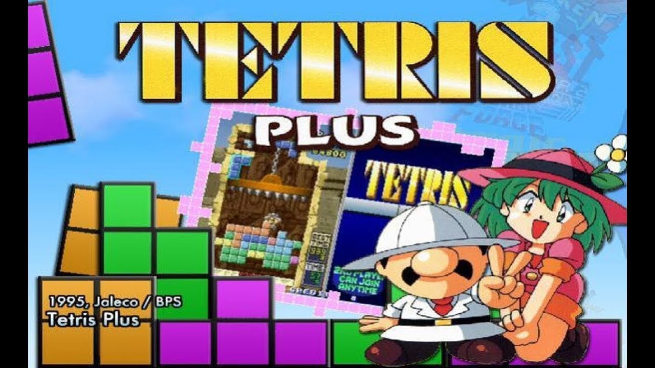 Tetris Plus (Arcade) Puzzle Mode Expert Playthrough