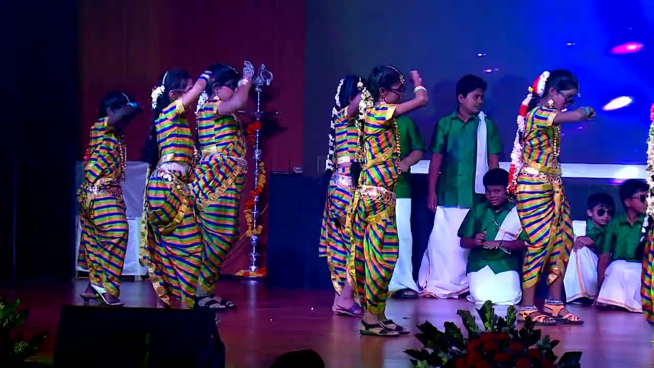 Tamil Fusion Dance | Energetic Performance by Grade 4 Students | l Annual Day 🎶✨