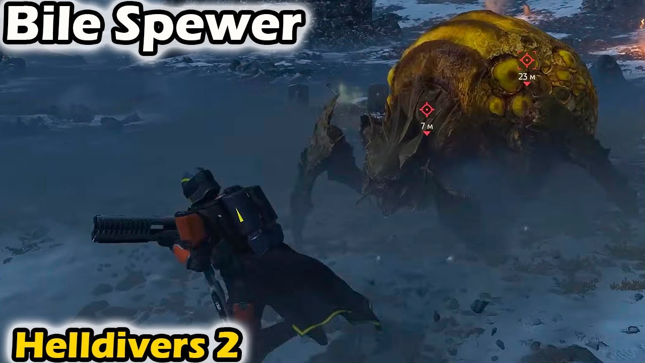 Bile Spewer Slaughter: Helldivers 2