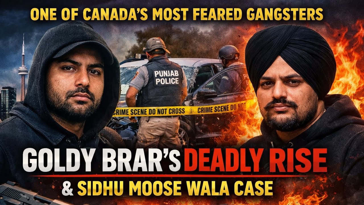 One of Canada&rsquo;s Most Feared Gangsters Goldy Brar&rsquo;s Deadly Rise & Sidhu Moose Wala Case