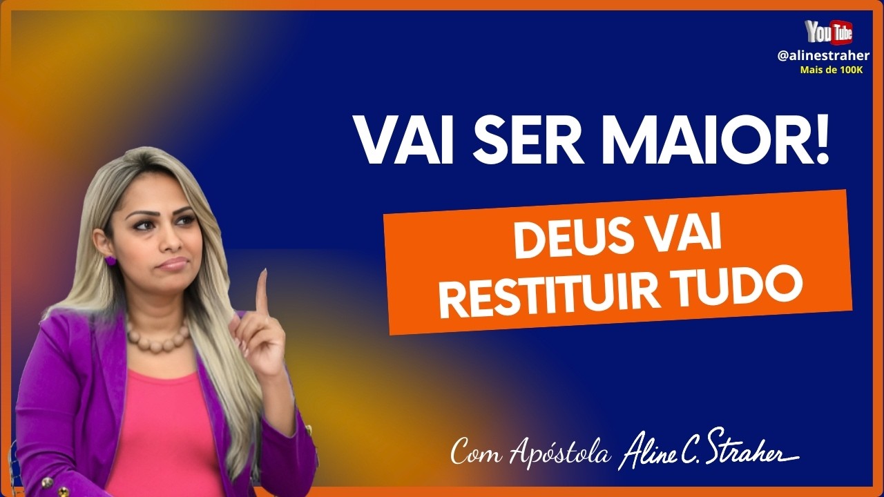 🚨🔴 AO VIVO AGORA | O QUE ESTÁ POR VIR É MAIOR QUE TODO PREJUÍZO! CREIA! 😭🔥 @alinestraher