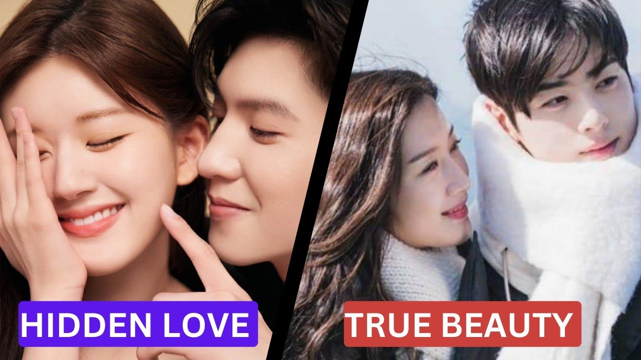 True Beauty (K-Drama) VS Hidden Love (C-Drama) | Cha Eun-woo Moon Ga-young | Zhao Lusi Chen Zheyuan