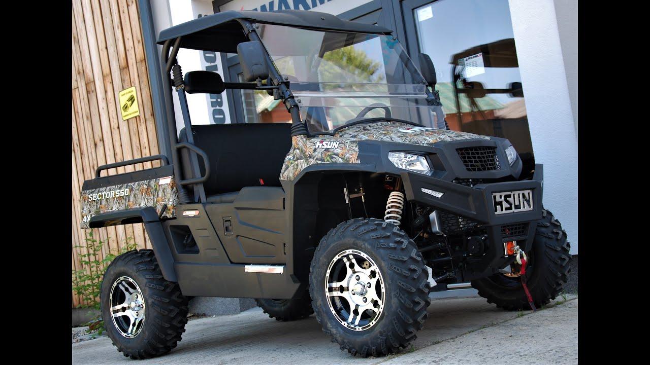 HiSUN Sector 550 UTV - WARMUP