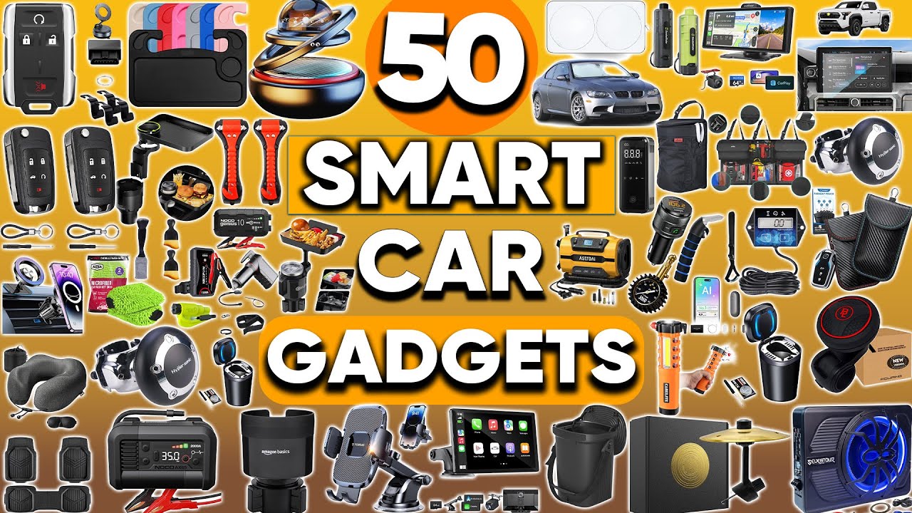 50 Smart Car Gadgets on Amazon for Every Car Owner