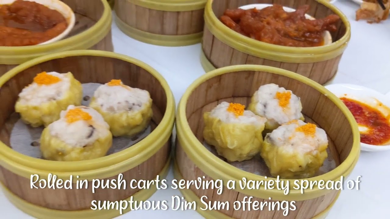 AYCE Dim Sum Buffet at Peach Garden@Thomson (steep tea/tissue/nuts fee) 🇸🇬