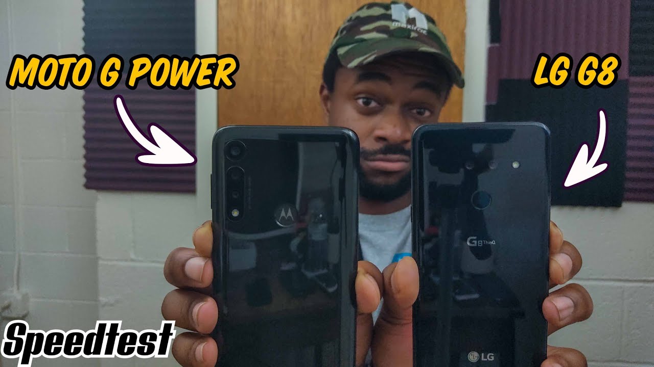 *Best BUDGET Moto Phone 2020* Moto G Power vs LG G8 ThinQ Speedtest!