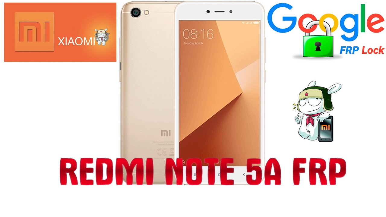 Xiaomi Redmi Note 5A обход FRP(google account) 100% результат