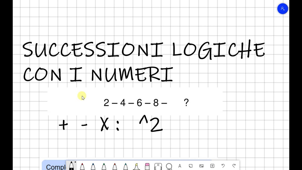 💡#1 - QUIZ LOGICI CONCORSI: SUCCESSIONI NUMERICHE (SEMPLICI)