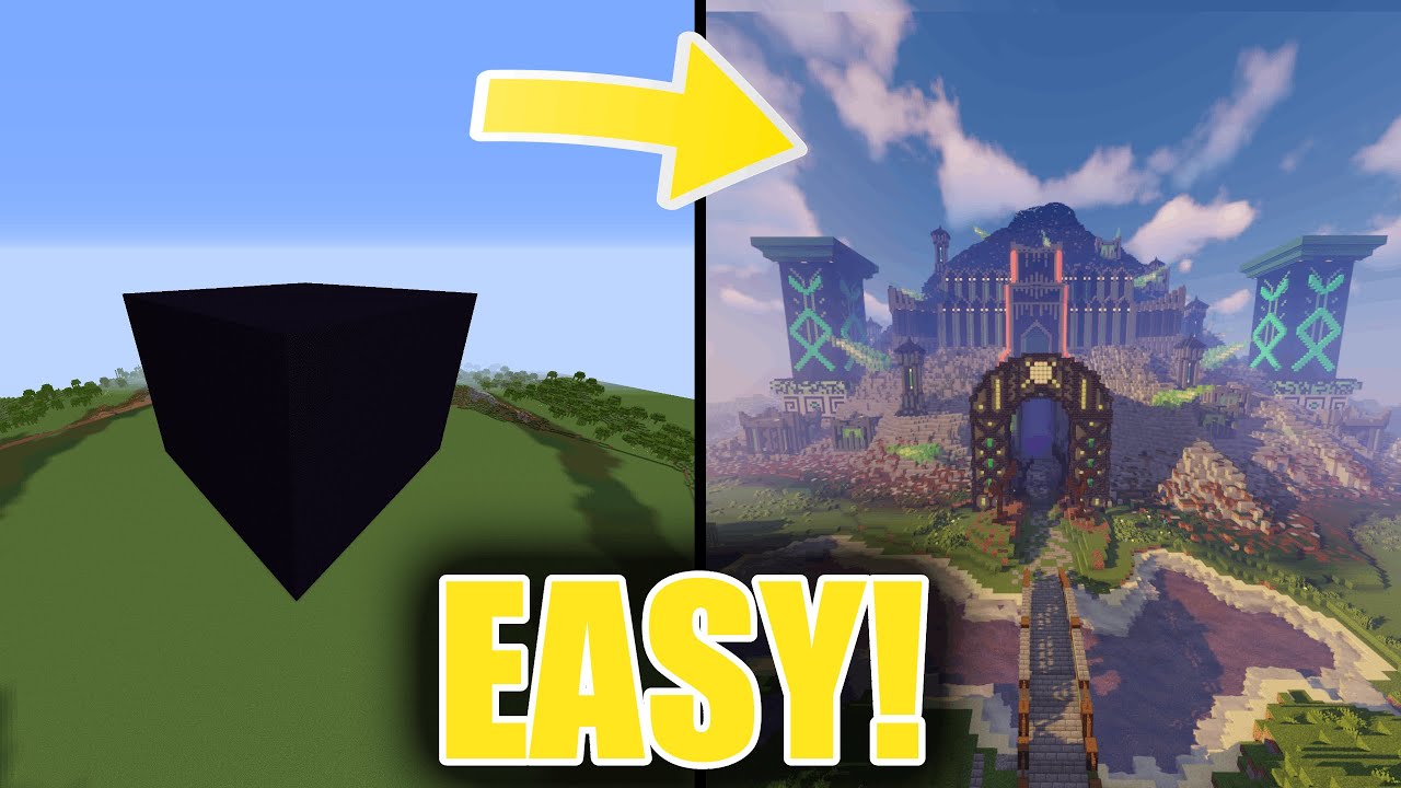 How YOU Can Build your OWN Minecraft Prison (made easy!)