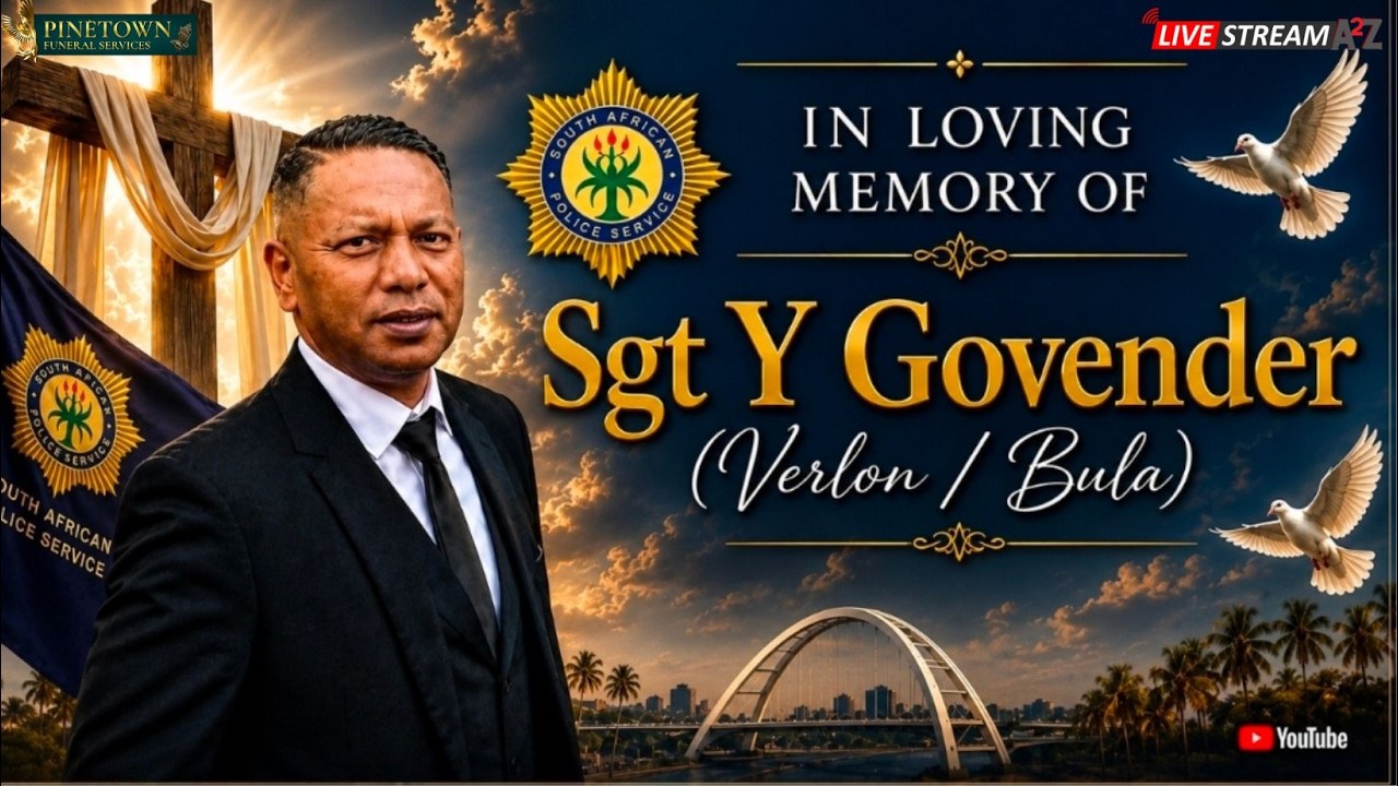The Funeral Service of Sgt Y Govender (Verlon/Bula)