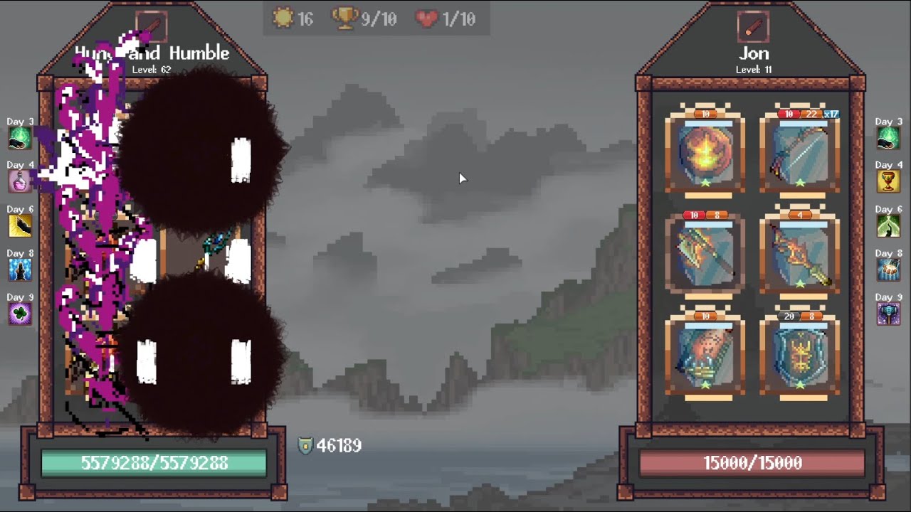 You have NEVER seen this much hp! Oaken tower