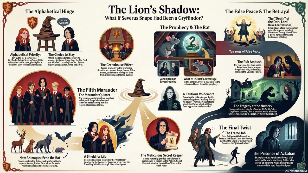 Severus Snape's Lion’s Shadow