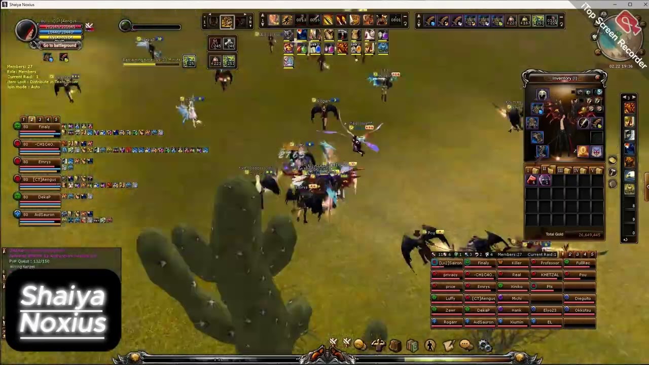 Shaiya Noxius  - PVP