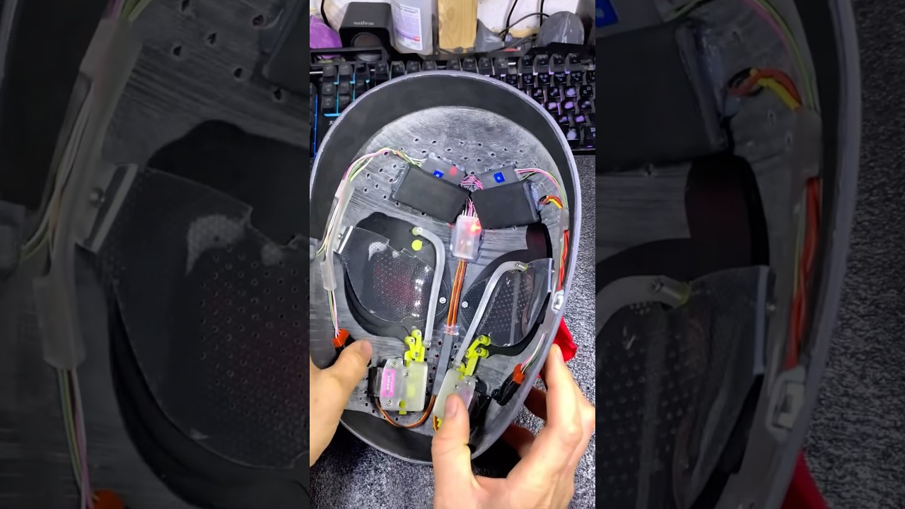 The world&rsquo;s MOST realistic Spiderman mask!!! 😳🕷️🤟 #spiderman #spiderverse #marvel #spiderverse