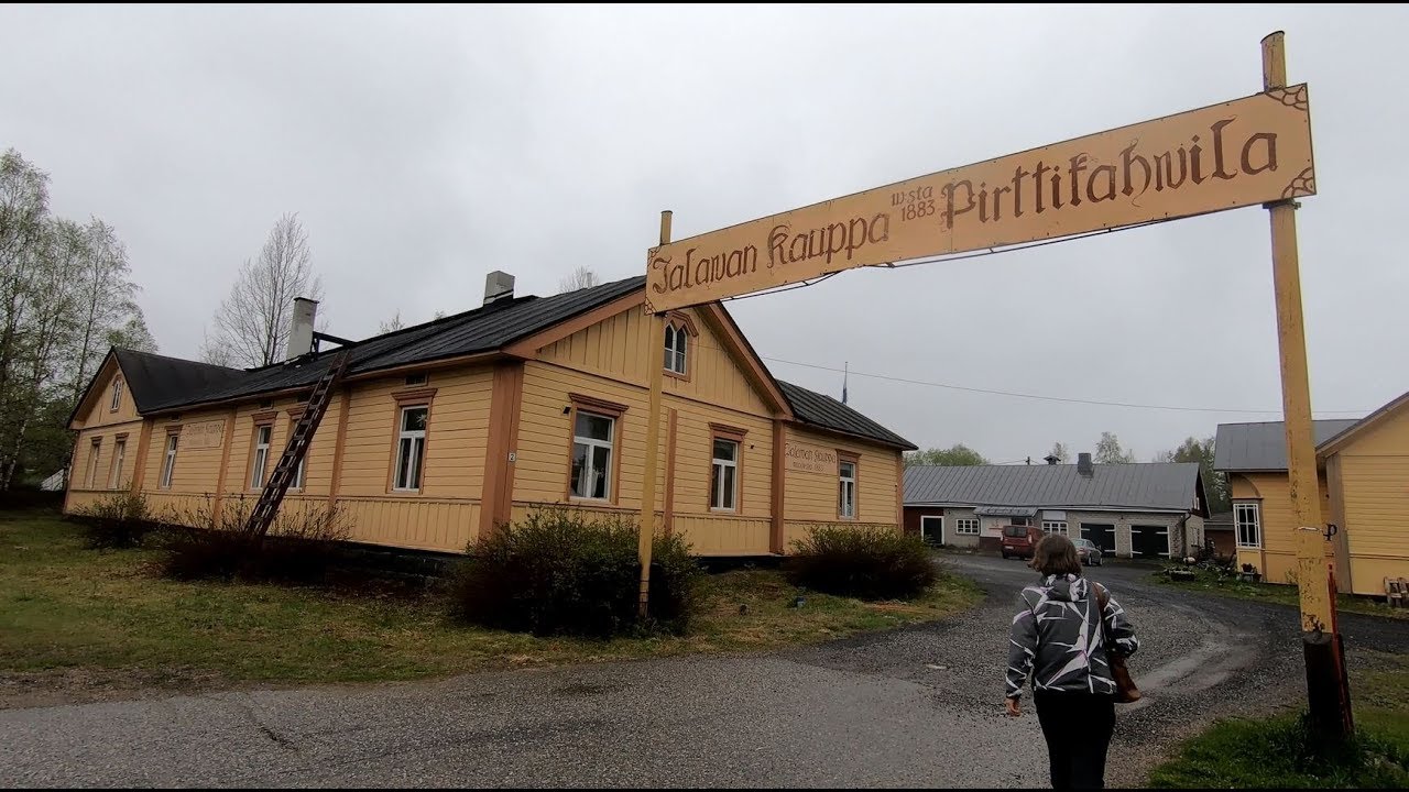 Jalavan kauppa Taivalkoski Kalle Päätalon maisemissa