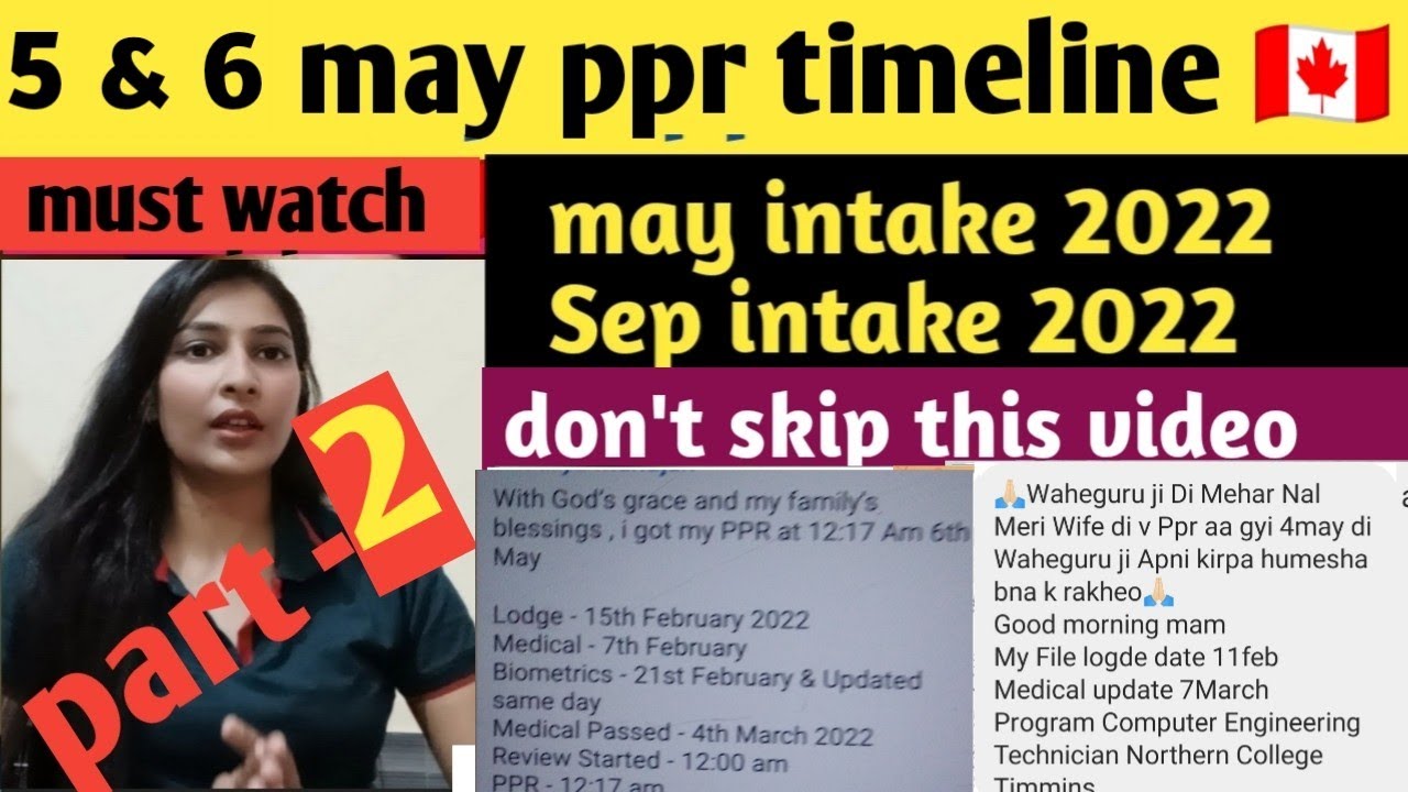 6 may ppr timeline canada/5 may ppr timeline canada/today's ppr timeline canada/canada update.