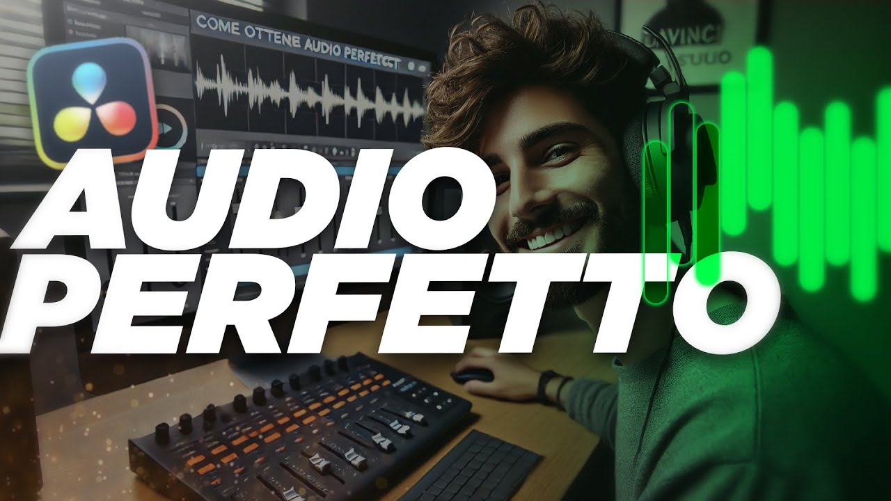 Come Ottenere un Audio Perfetto in DaVinci Resolve Studio
