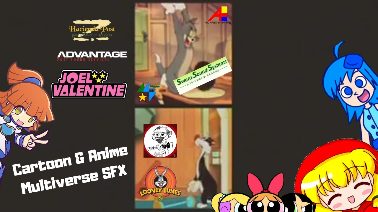 Cartoon Network Block Bumpers but with Cartoon & Anime multiverse SFX