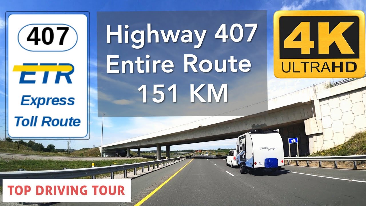 Highway 407  Express Toll Route (ETR) | The Most Expensive Toll Highway In Canada 🇨🇦