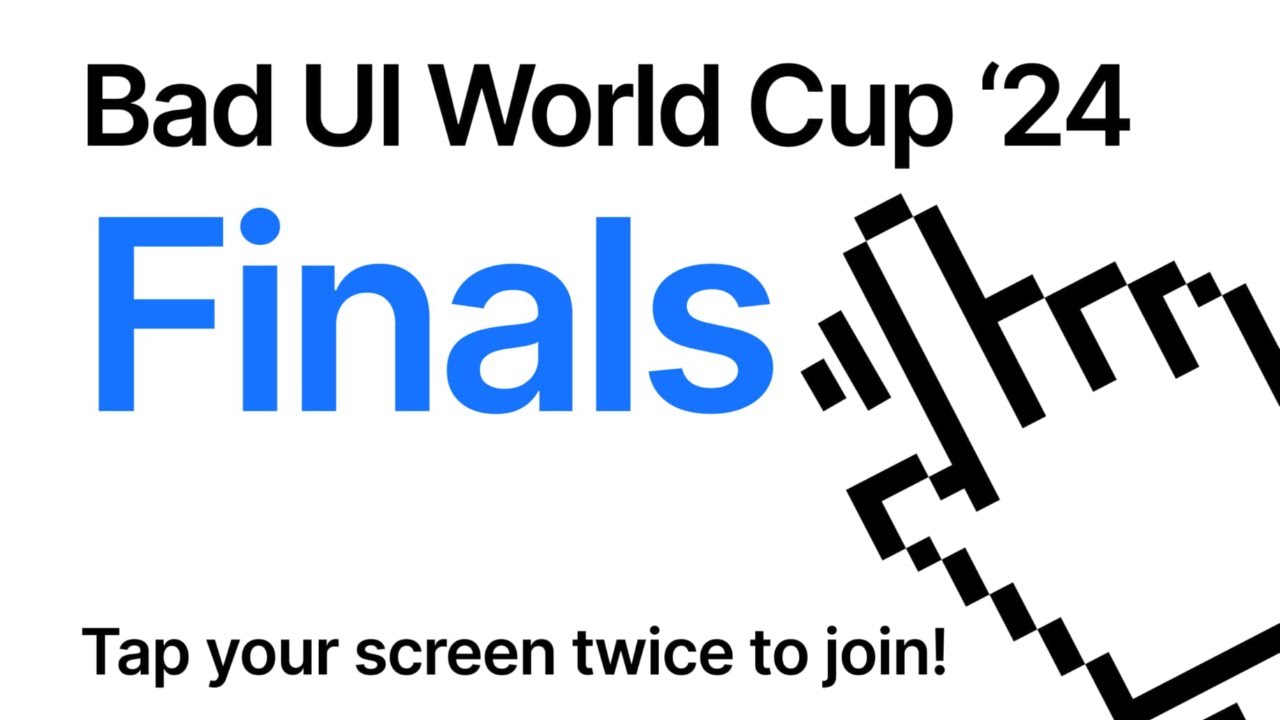 Bad UI World Cup Final