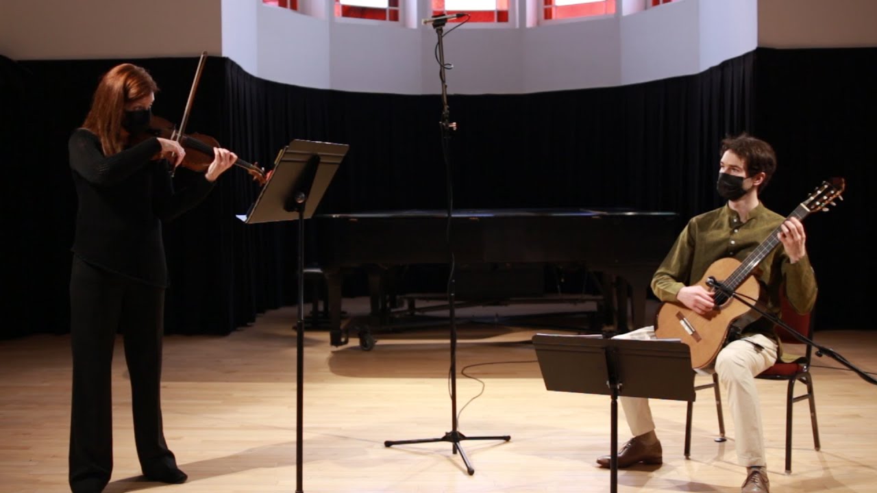 Bachianas Brasileiras No. 5 : Aria by Heitor Villa-Lobos (arr. for violin/guitar)