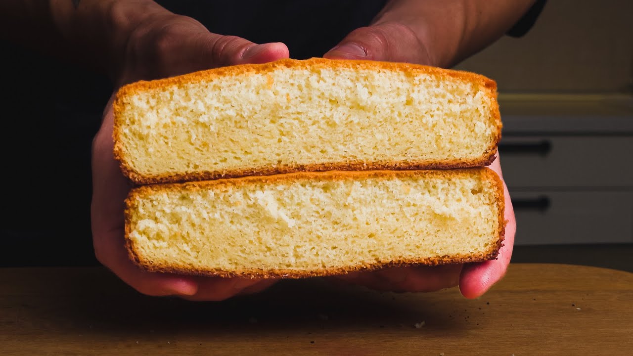 Sponge cake on boiling water, which always turns out perfect. I am 100% sure about the recipe | ASMR