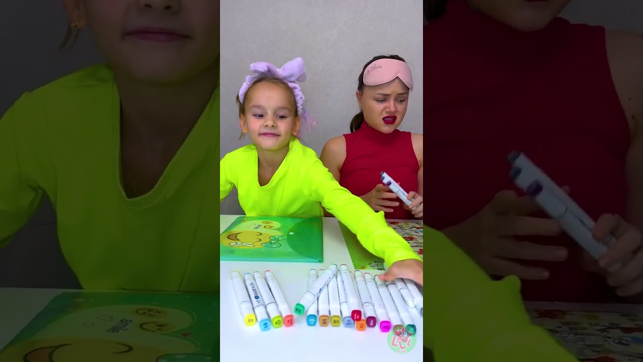 Sfida di Pittura al Buio: Mamma vs Figlia! 🖼️🎨