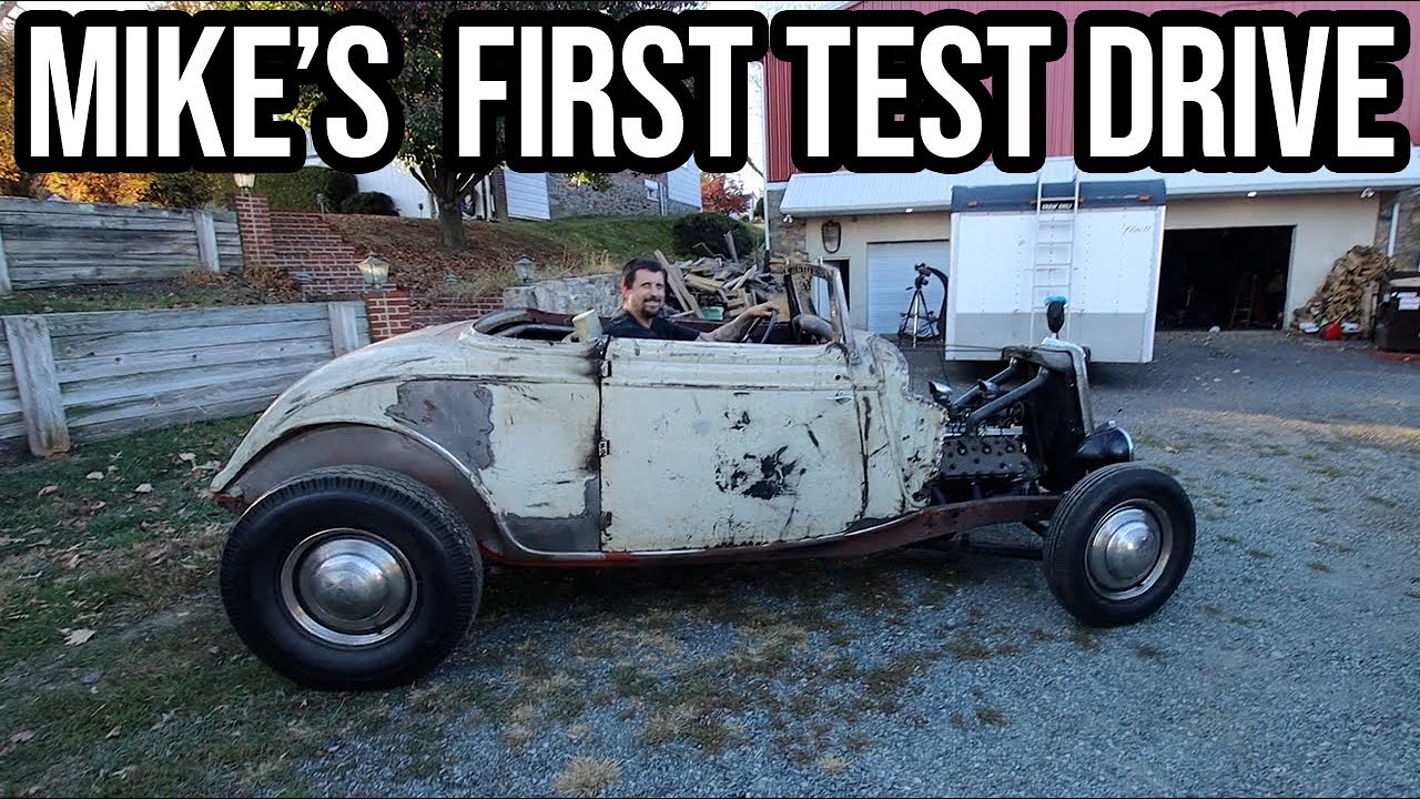 The 1934 Ford Crapiolet Takes It's First Drive Around The Block!!!