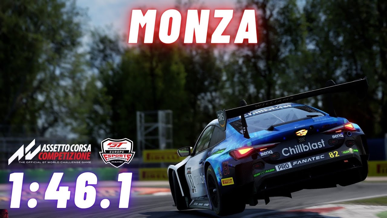 Monza Hotlap | 1:46.1 | BMW M4 GT3 | Assetto Corsa Competizione v1.8.17