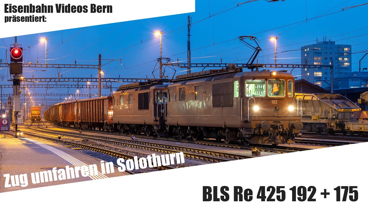 BLS Re 425 192 + 175 | Solothurn