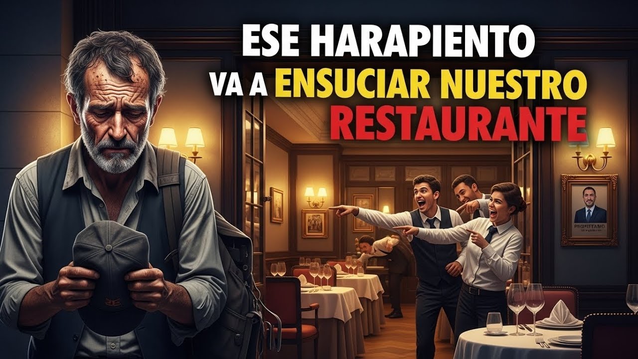 ESE HARAPIENTO VA A ENSUCIAR NUESTRO RESTAURANTE” — SE RIERON… SIN SABER QUE ERA EL DUEÑO DE TODO