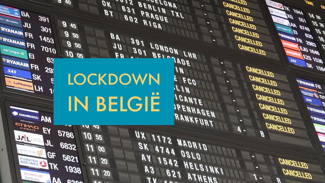 België in LOCKDOWN!