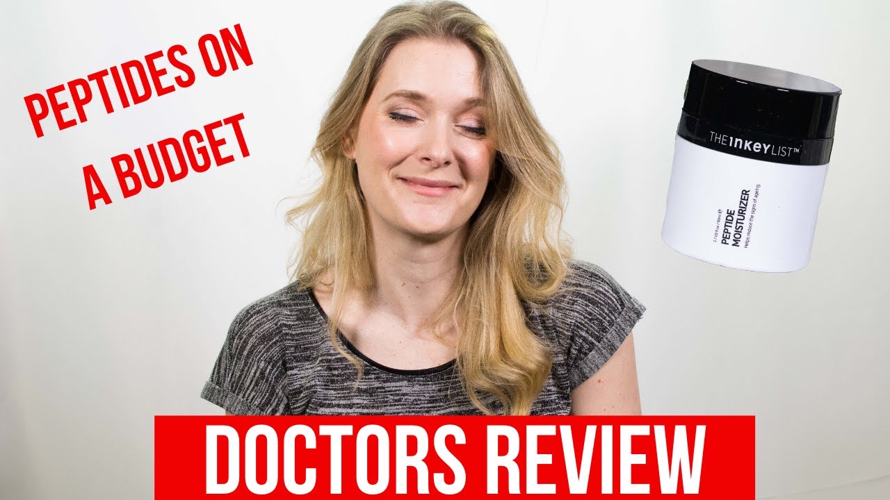 The Inkey List Peptide Moisturizer  - Doctors Review | Doctor Anne