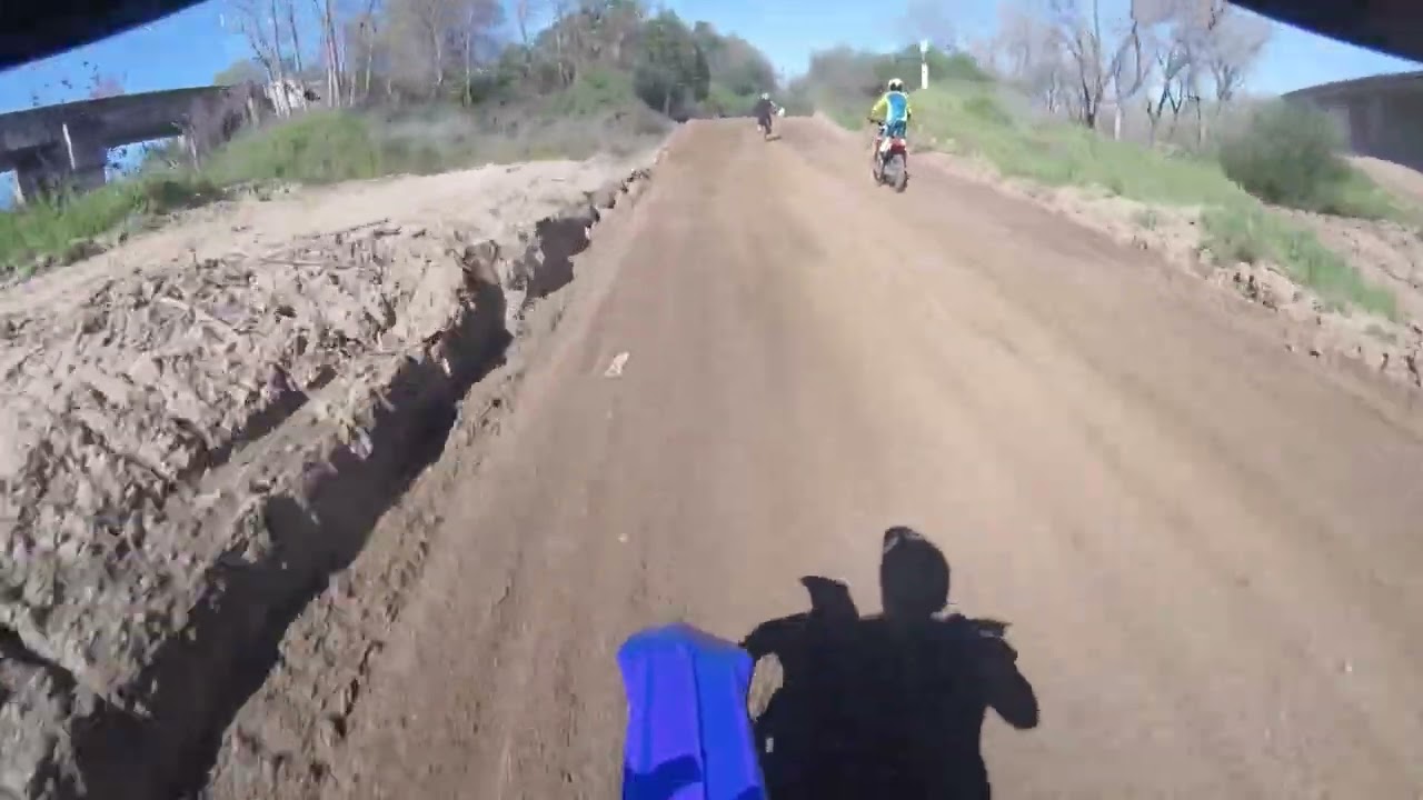 E street Vet track 3-8-26. Rippin my dads yz250