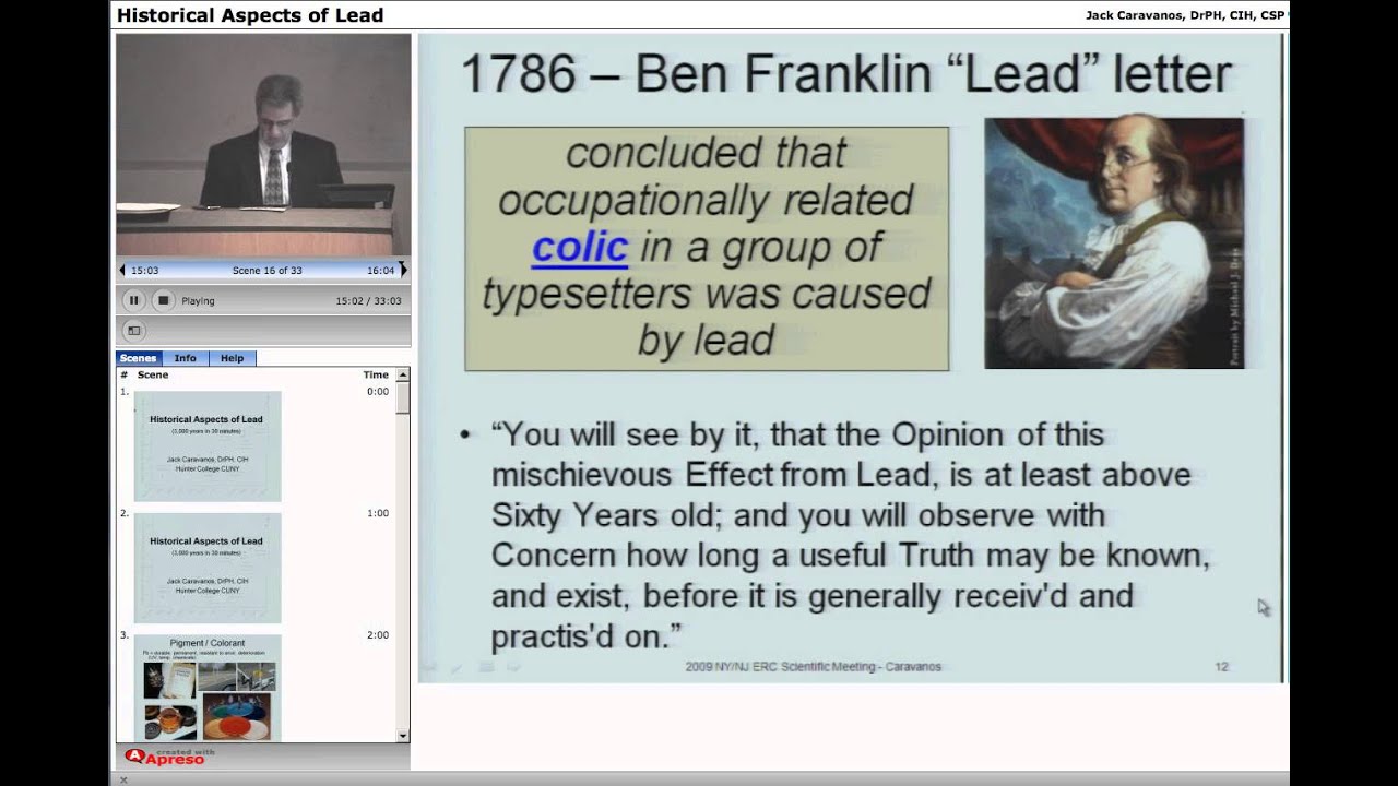 History and Uses of Lead and Lead Poisoning (Full Version) Caravanos