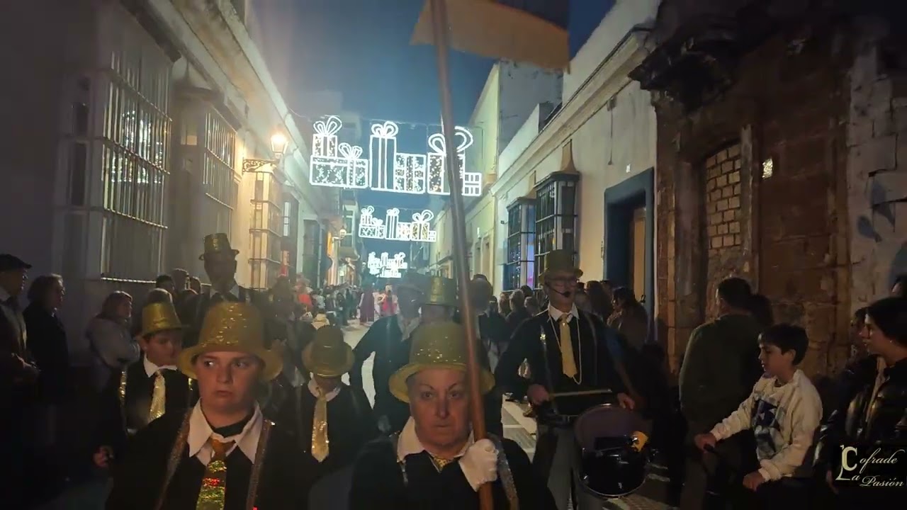Taller de Percusión de Amada Esperanza del rio san Pedro - Llegada del Papá Noel Puerto Real 2025