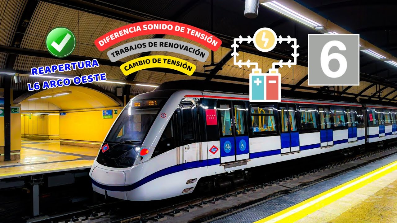 Diferencia de sonido de tensión L6 + reapertura arco oeste y renovación