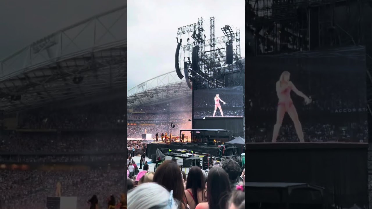 Taylor Swift - The Eras World Tour - Sydney Australia Accor Stadium Opening Intro 26.02.24