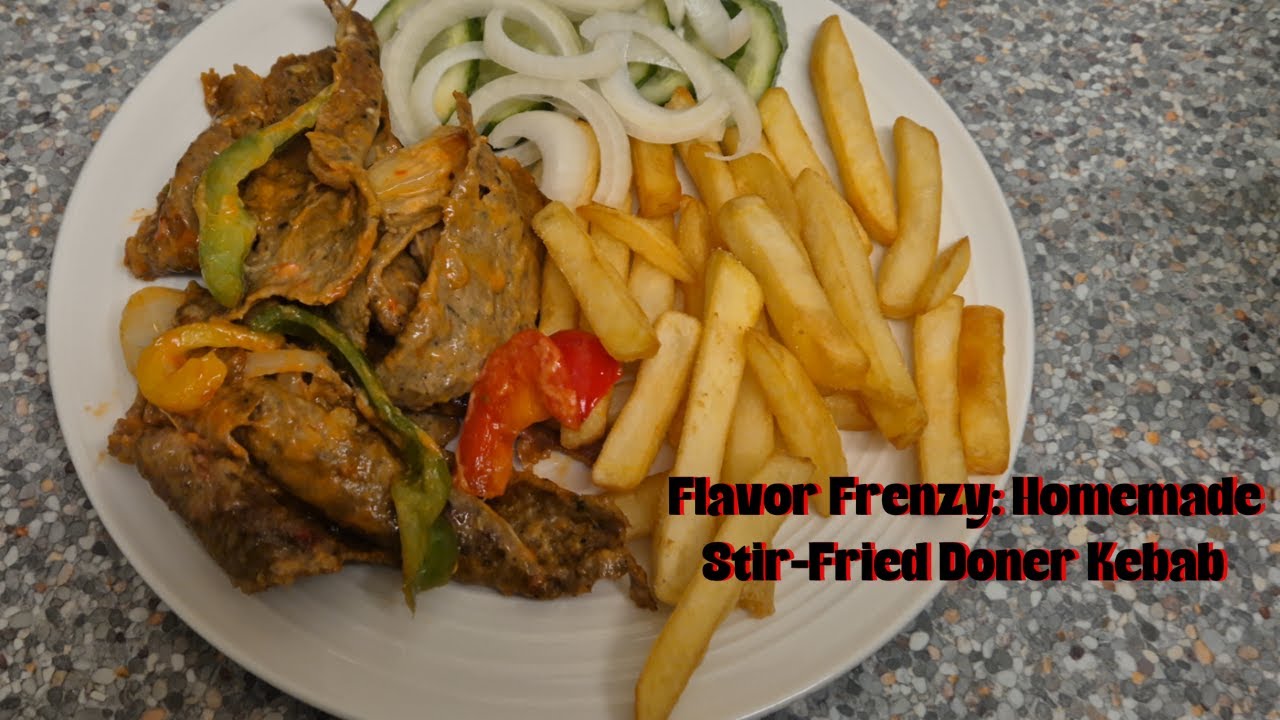 Stir Fried Viral Special Döner | Street Style Doner Kebab Recipe | Must-Try Food Trend 🔥ASMR