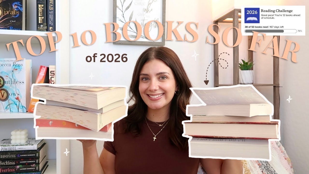 my TOP 10 BOOKS of 2026 (so far) ⭐️📚🏆Christian fiction, romance, literary fiction, historical, etc