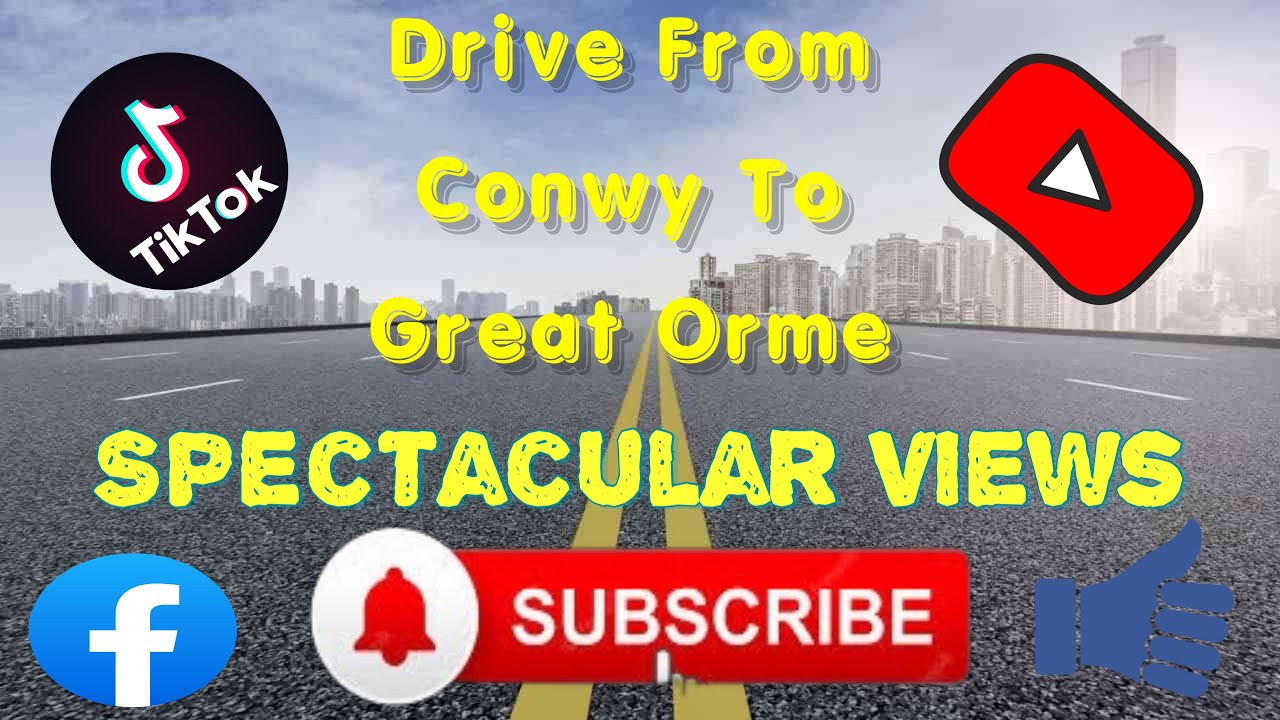 Conwy North Wales | GREAT ORME | DRIVING | STUNNING VIEWS |