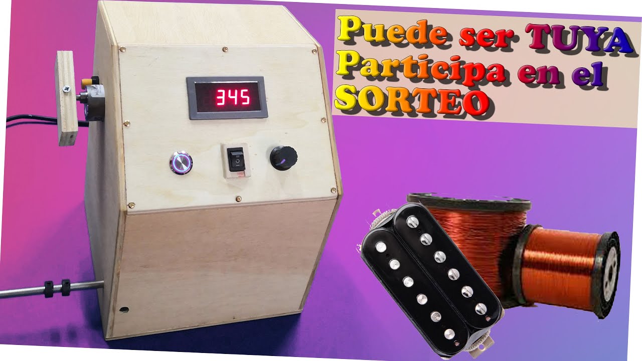 Como CREAR una BOBINADORA para Pastillas FACIL BARATO y para toda la familia 💵