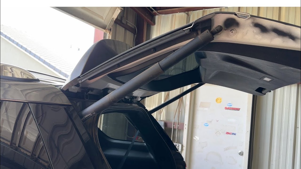 Replacing Lift Gate Struts Shocks on a Ford Explorer 2016 - 2019. DIY.
