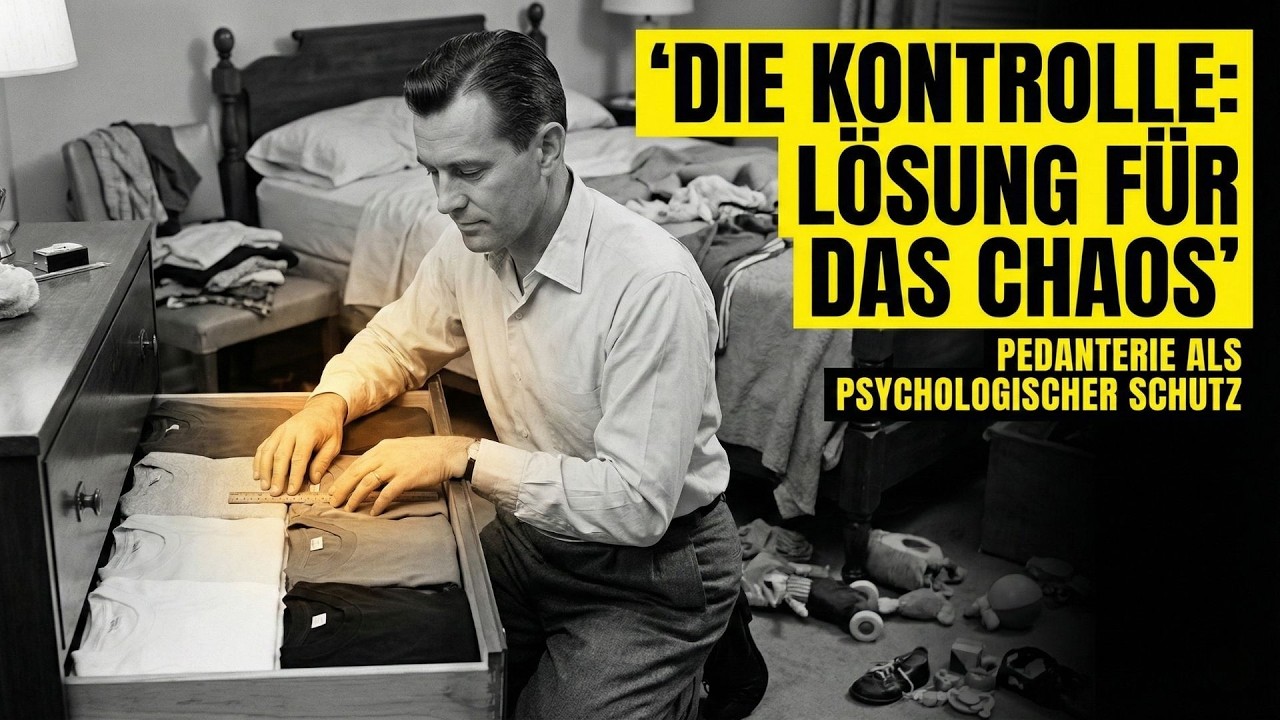 Psychologie von Menschen, die bei allem pedantisch sind