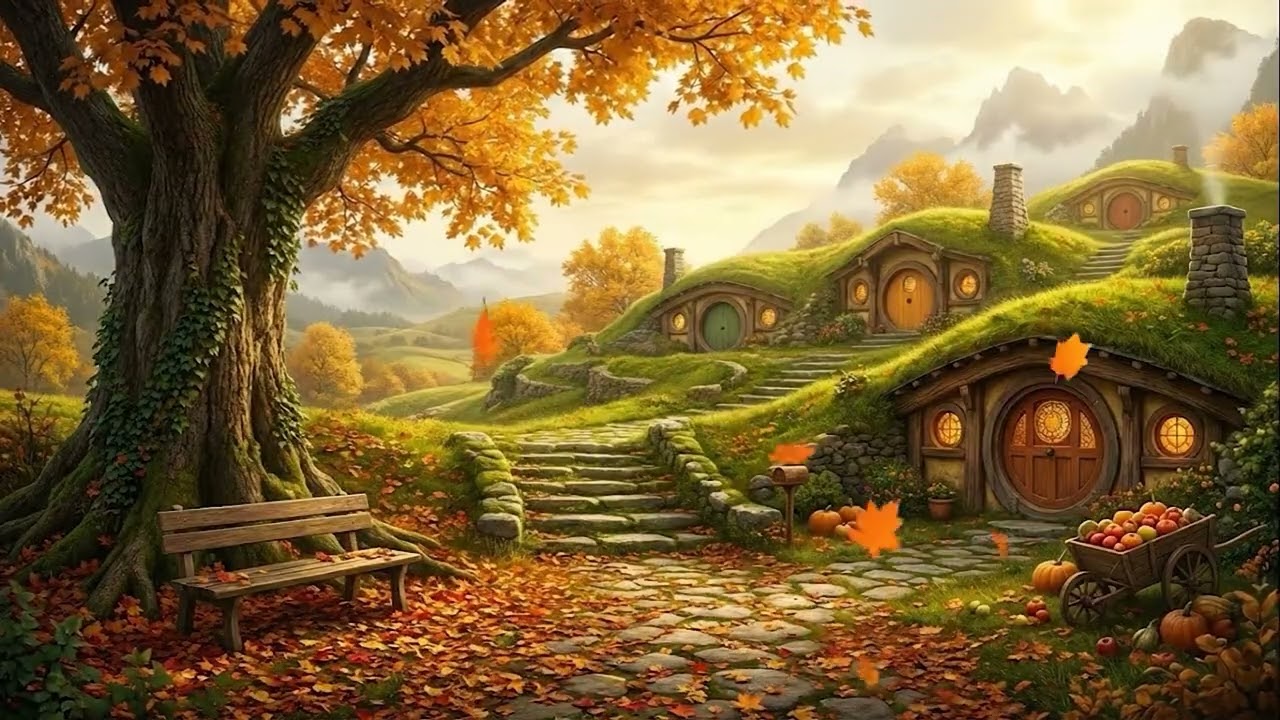 Where the Heart Finds Rest 🍂 Hobbit Home | The Sound of Birdsong