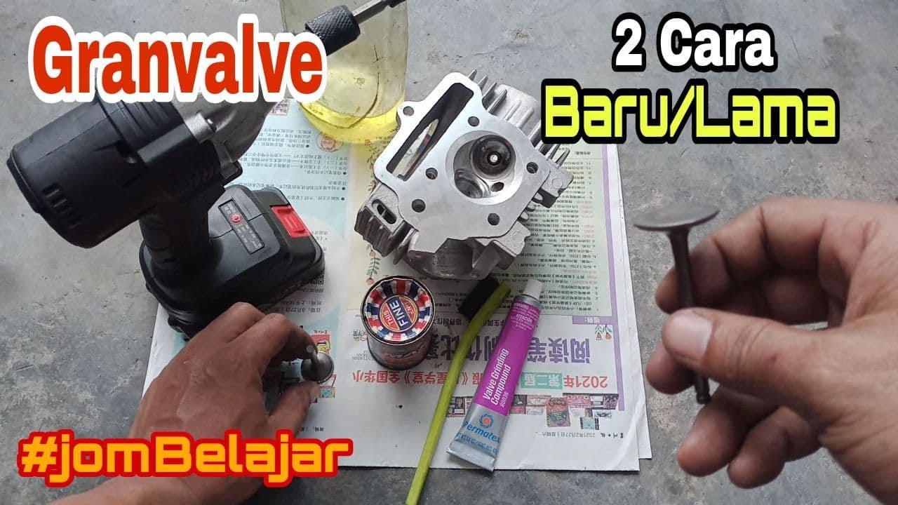 Granvalve | Dua teknik nak granvalve head dengan betul | #JomBelajar !!!