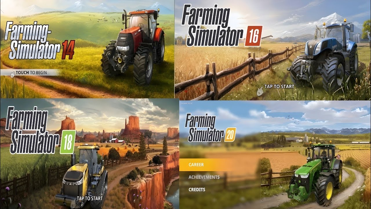 Fs14 fs16 Fs18 Fs20 in gameplay Timelapse |