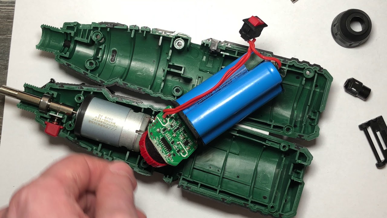 Parkside rotary disassembly