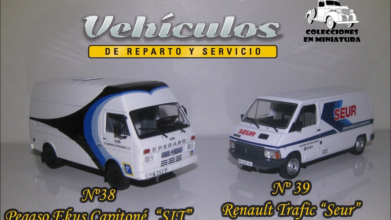 Envio 19 Vehículos de Reparto y Servicio - Nº 38 y 39 - Salvat - 1/43