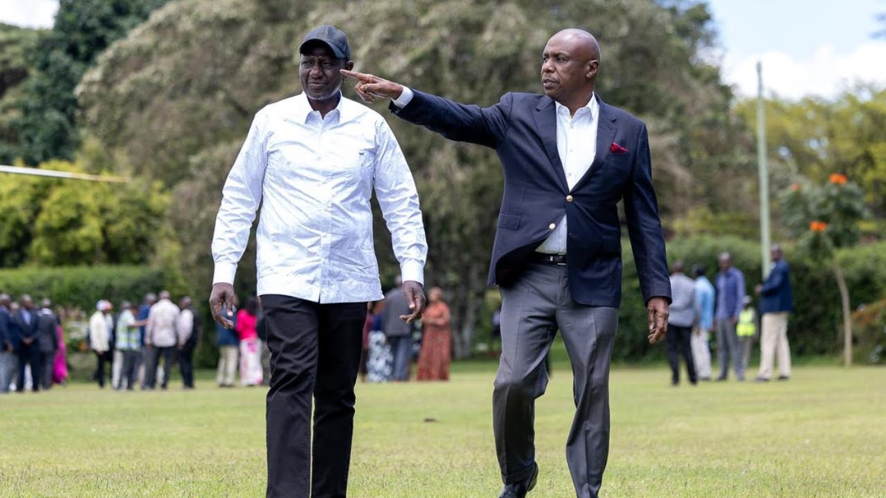 LIVE: President Ruto & Gideon Moi in Kabarak as KANU joins Broad-based government